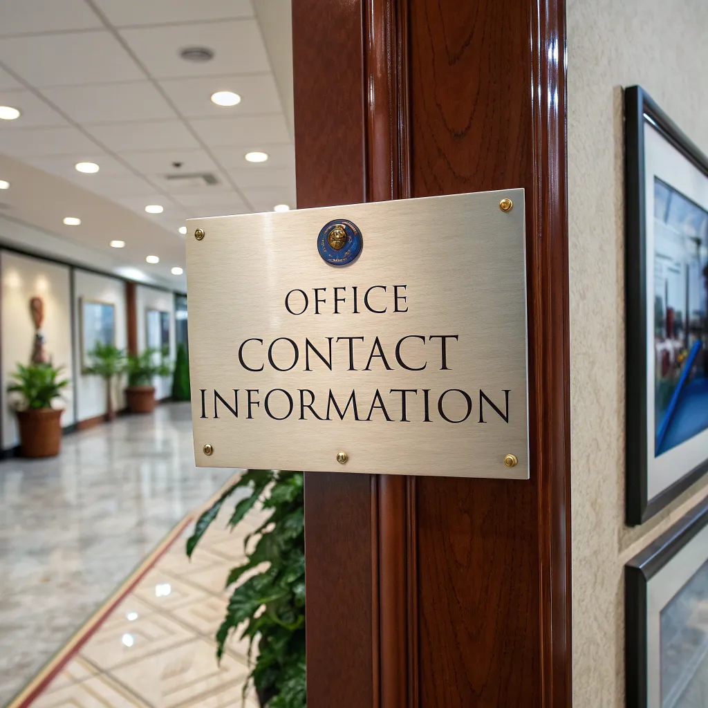 Office contact information